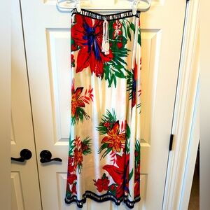 Boutique Tropical Maxi Skirt